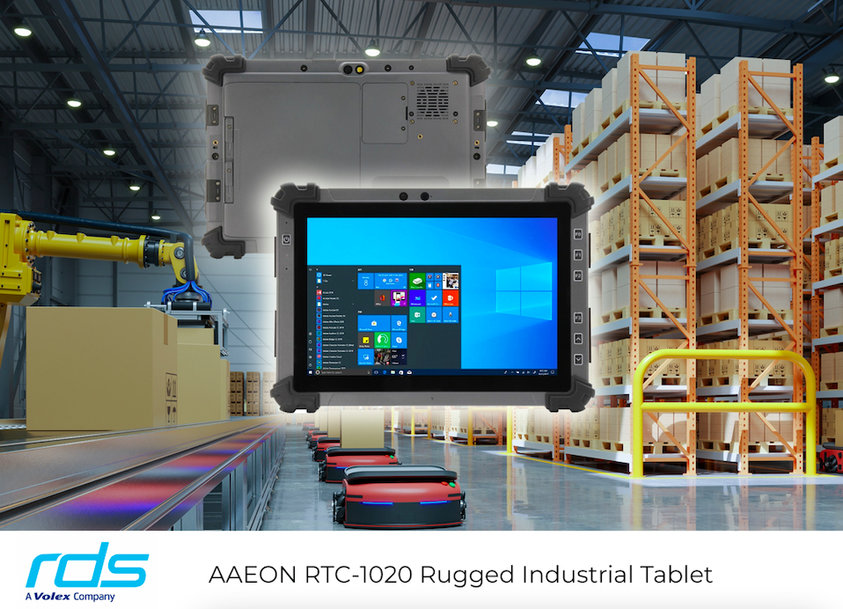 10.1-inch industrial tablet designed for continuous use in any environment